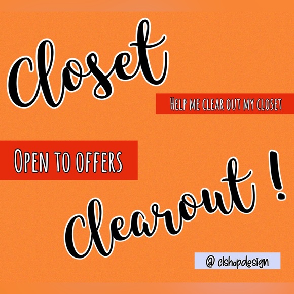 CLOSET CLEAROUT - Picture 1 of 1